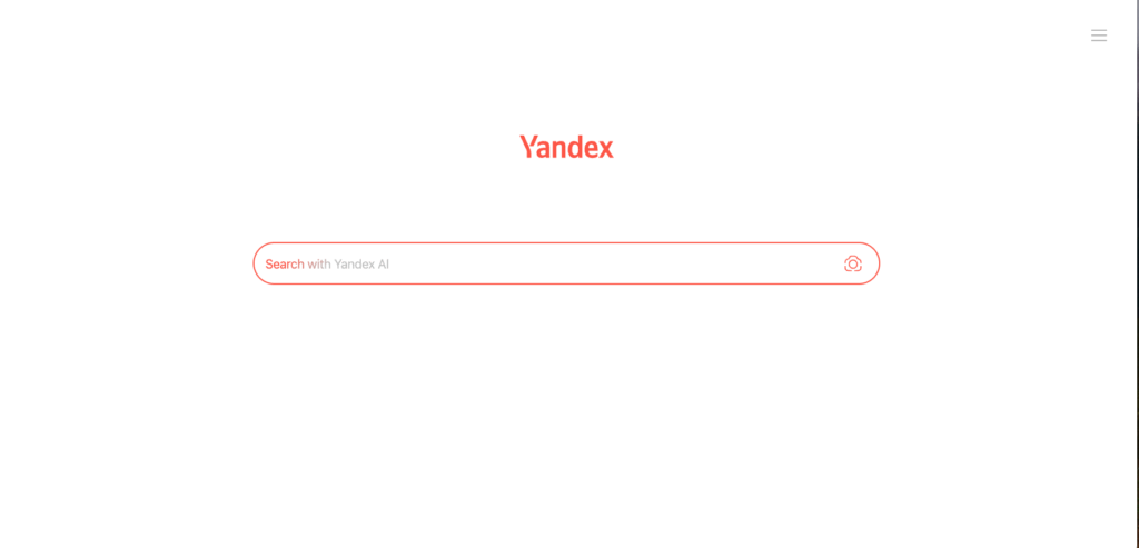Suchmaschine Yandex