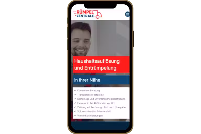 Rümpelzentrale – Ansicht aus dem Projekt