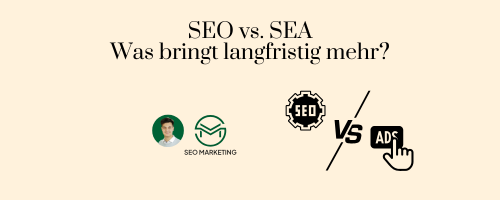 SEO vs. SEA Titelbild