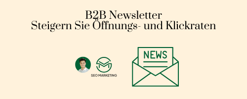 Banner Bild zum Newsletter B2B Newsletter