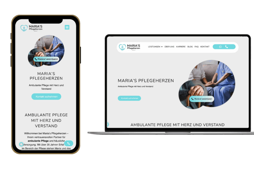 Sitio web de MariasPflegeherzen