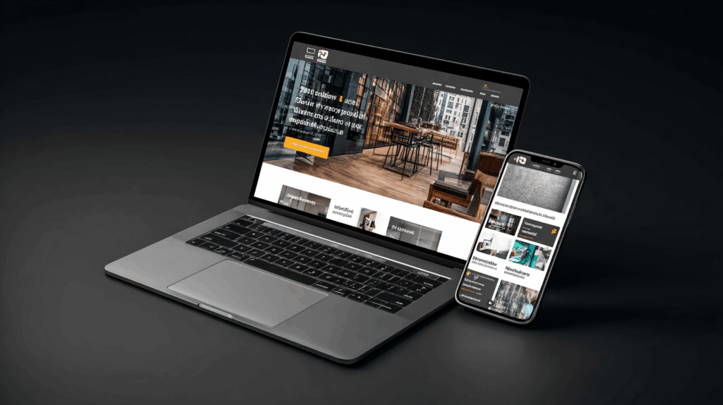Smartphone und Notebook