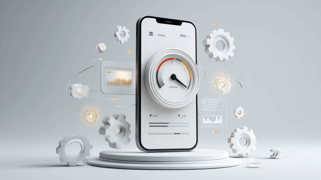 Mobile Optimierung eines Smartphones