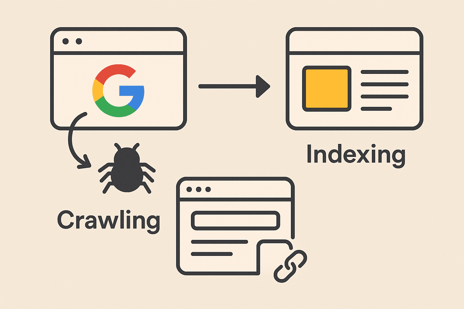 crawling und indexing so gelangt ihre seite zu google