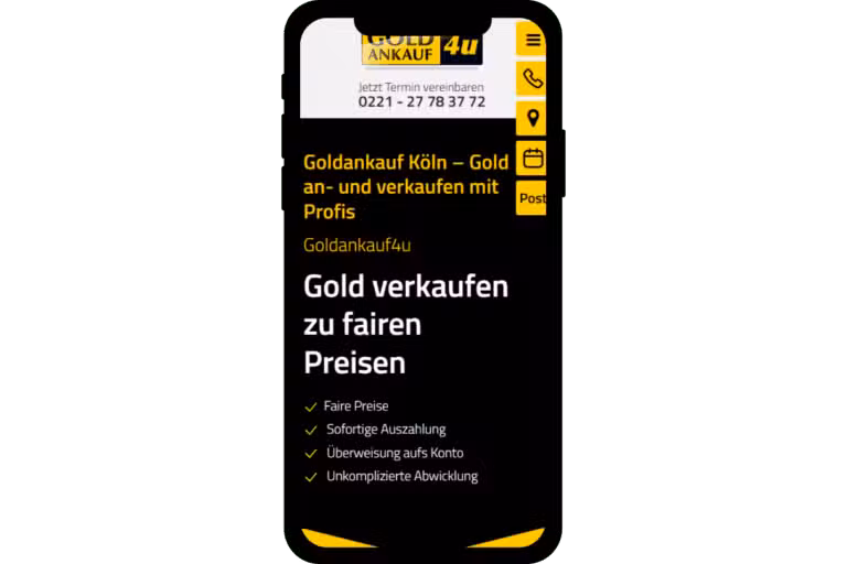 Goldankauf4u – Ansicht aus dem Projekt
