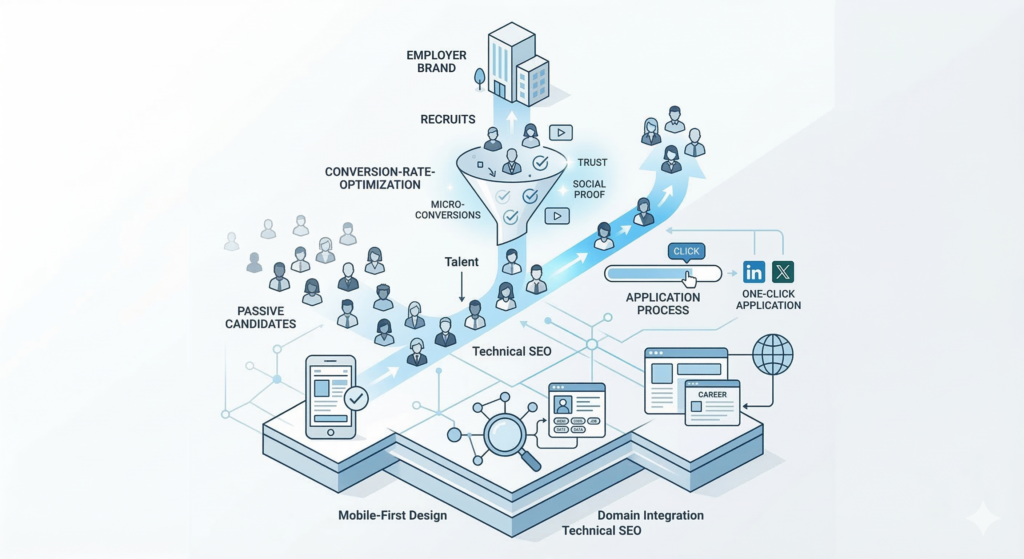 SEO für Stellenanzeigen: Analyse von Suchvolumen und Keywords für B2B Recruiting