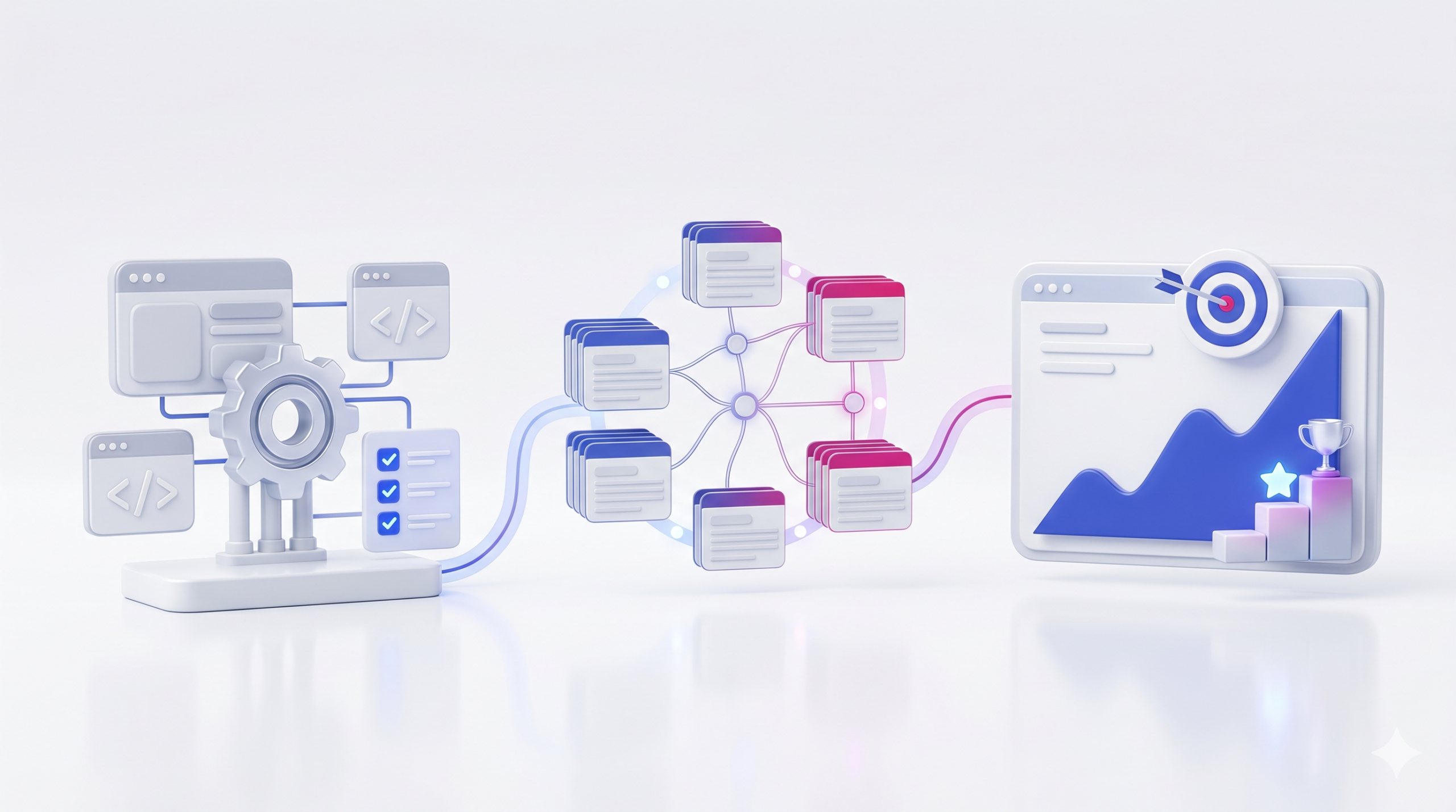 seo phasen mit fundament, momentum und nachhaltigem ranking wachstum