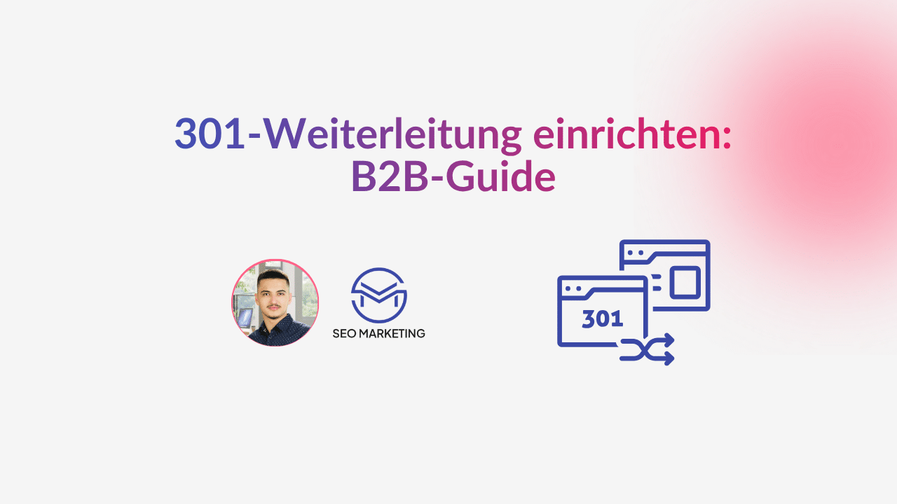 301-Weiterleitung einrichten B2B-Guide