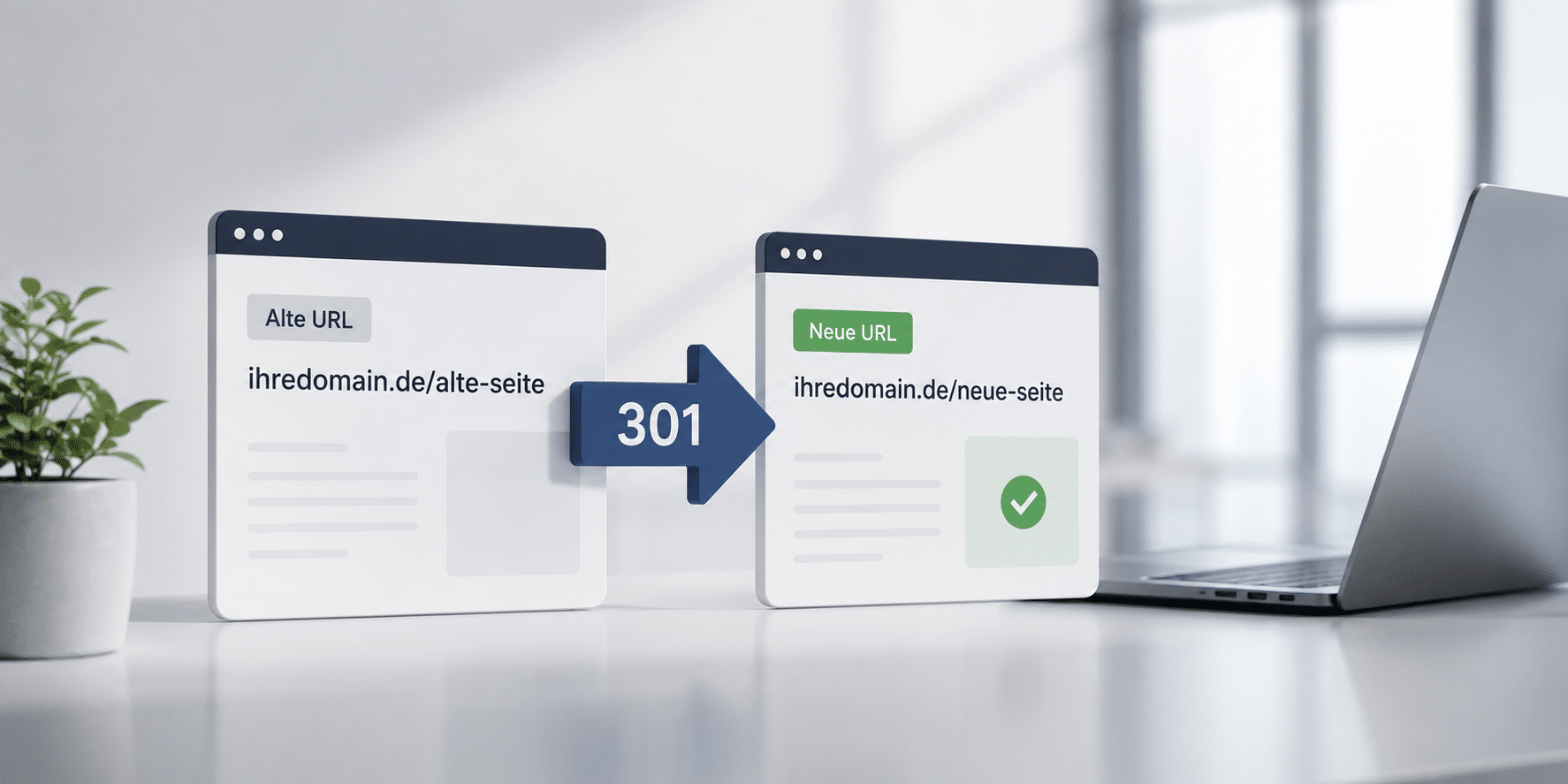 301-Weiterleitung von alter URL zu neuer URL