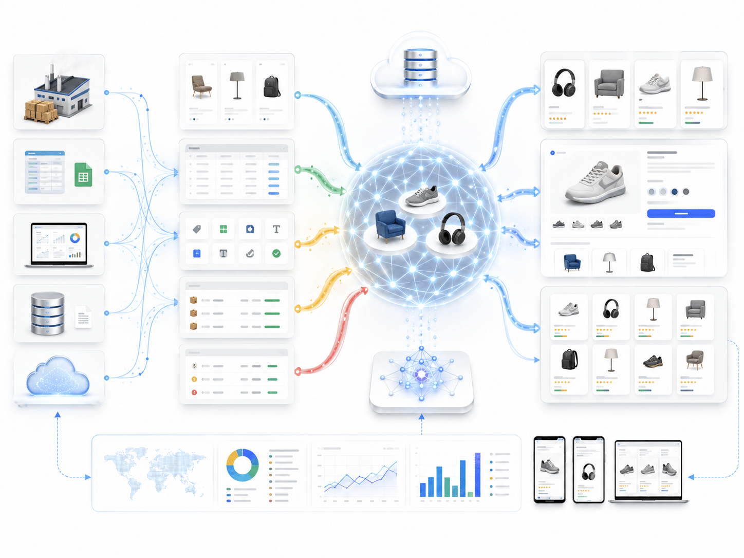 Google Shopping Graph mit Produktdaten Feed und strukturierten Daten