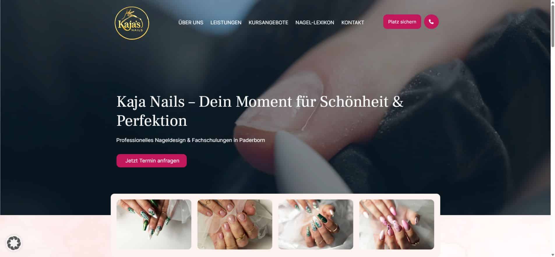 Kaja Nails – Startseite für Nagelstudio und Schulungen